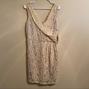 NWT Forever 21 Cream Lace Dress